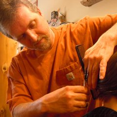 Frank Gambill is a hairdresser in Grand Rapids, MN